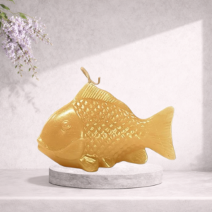 NerotCandles Pure Beeswax Fish Candle Gift Set