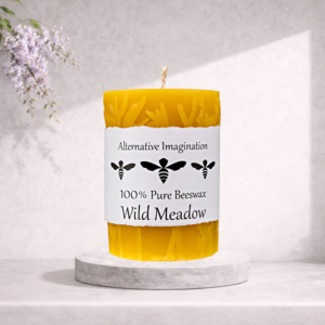 Alternative Imagination Wild Meadow Beeswax Candle