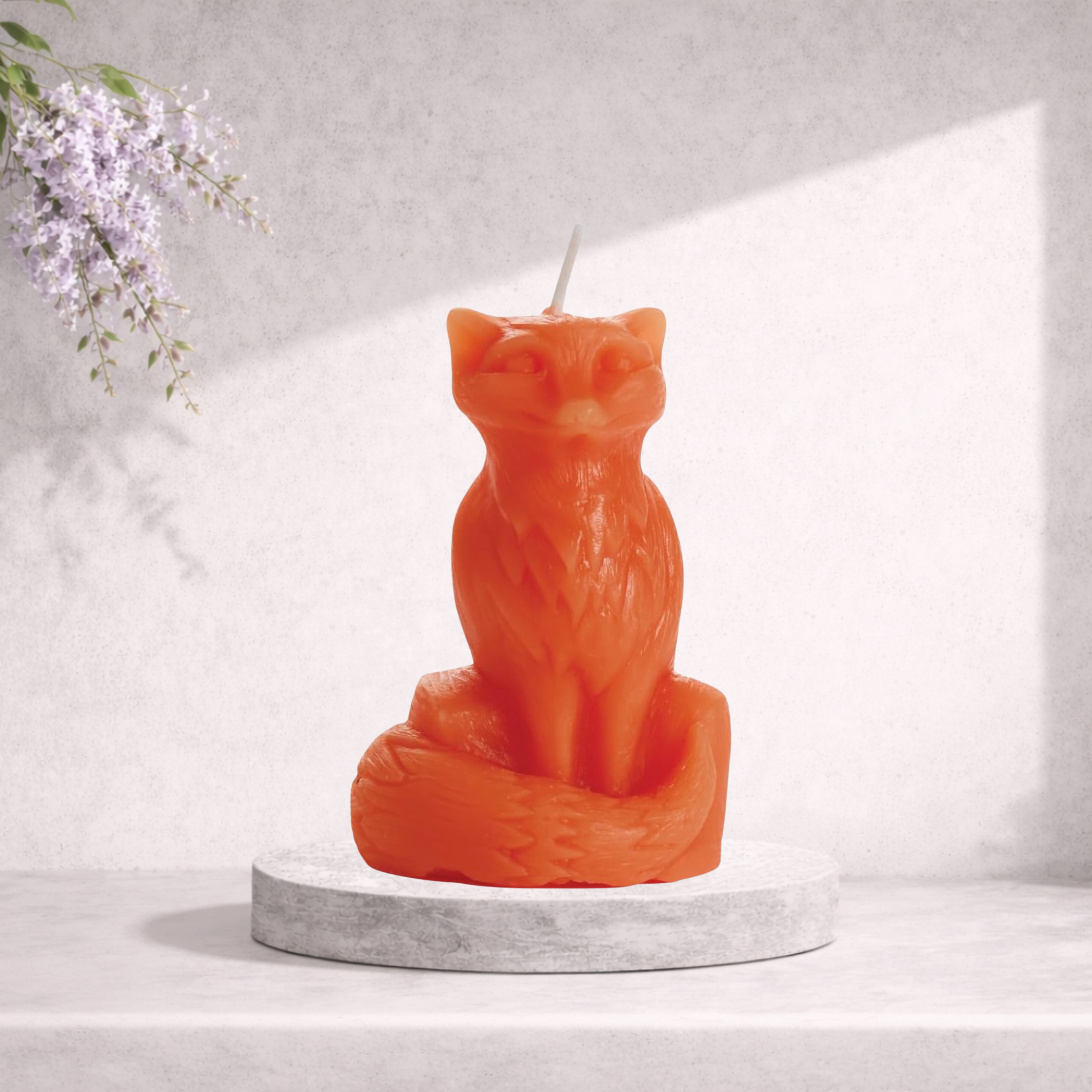 Big Dipper Wax Works Beeswax Fox Candle