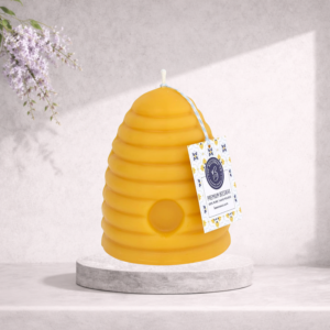 The Beeswax Co. Large Beehive Beeswax Candle
