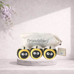 Friendsheep Wool Dryer Balls, Busy Bees