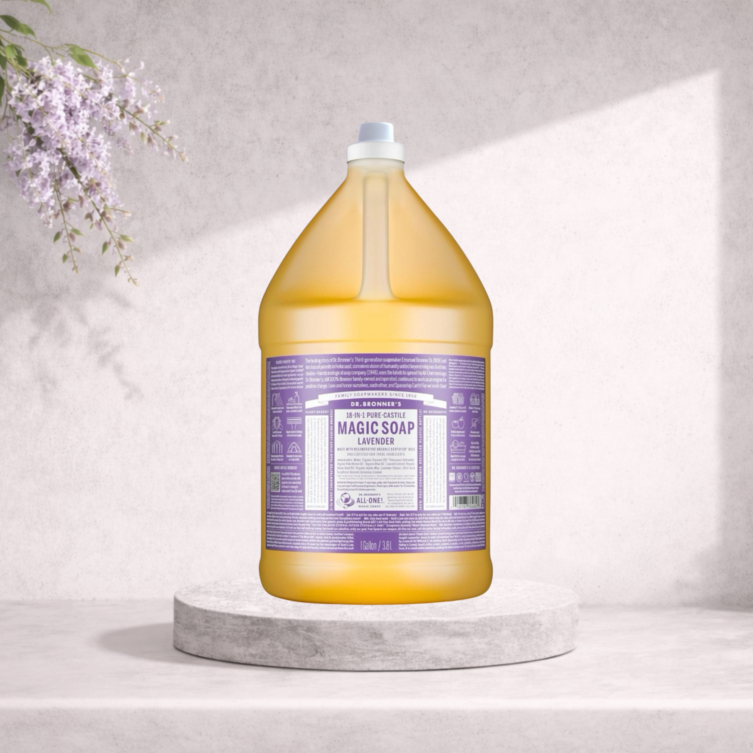Dr. Bronner’s Pure Castile Magic Soap Liquid, Lavender