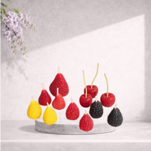 Kline Honey Bee Farm Assorted Fruit Beeswax Candles